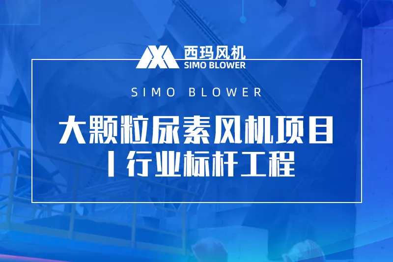 阜阳大颗粒尿素风机项目｜行业标杆工程，适配特殊工况更省心